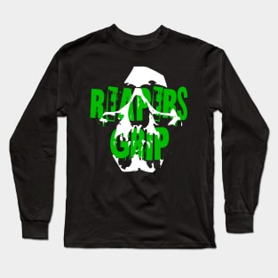 Grim stamped green Long Sleeve T-Shirt